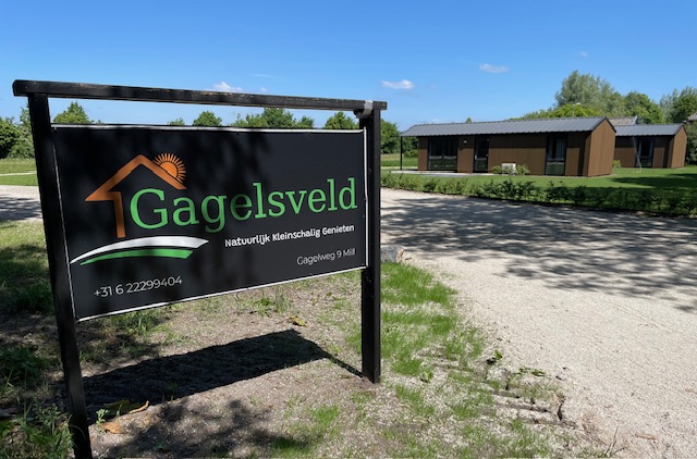 Aankomst vakantiepark Gagelsveld Aankomst vakantiepark Gagelsveld